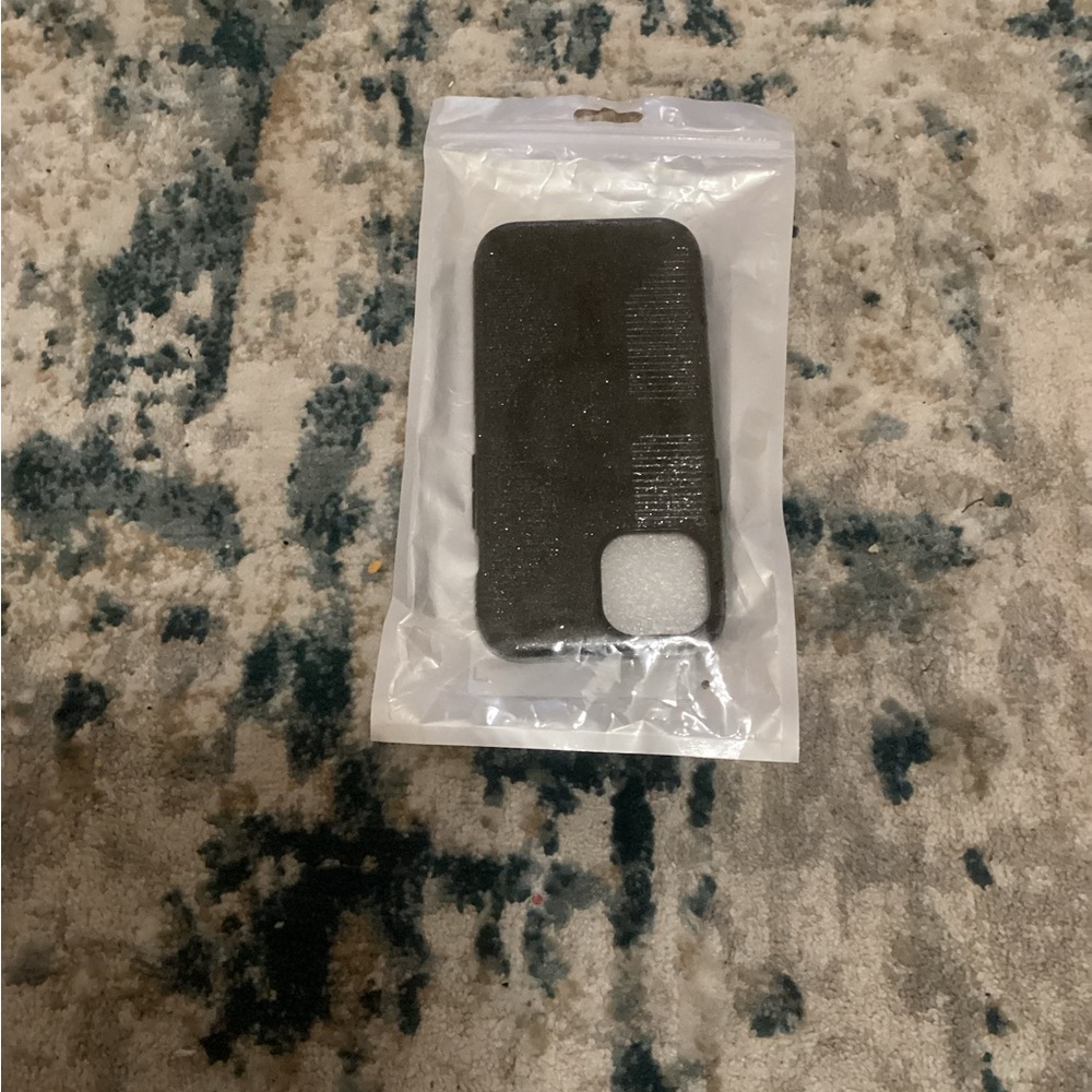 Sleek Black Phone Case